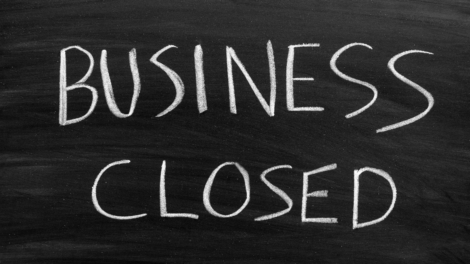business closed