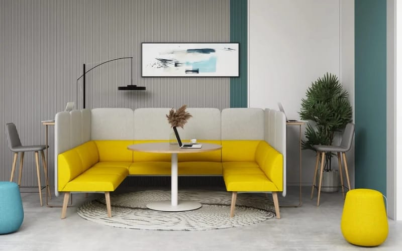 Cloud Fabric Modular Sofa