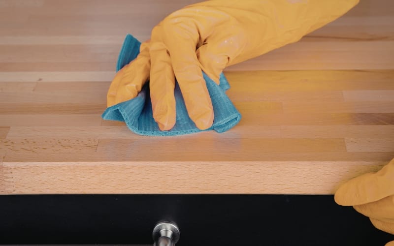 Daily Cleaning for Wood Tables