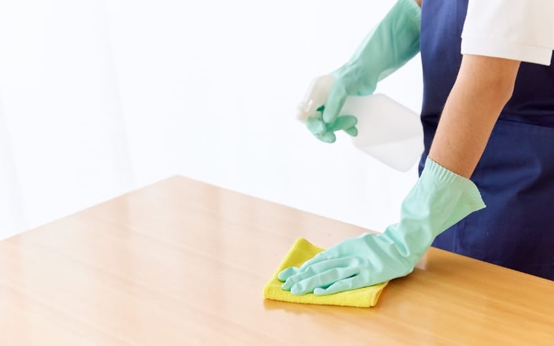 Deep Cleaning for Wood Tables