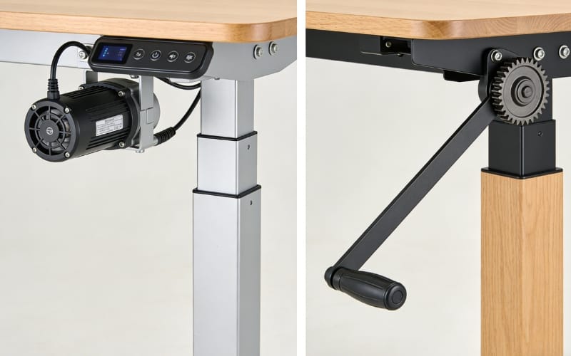 Electric vs Manual Standing Desks – Key Differences