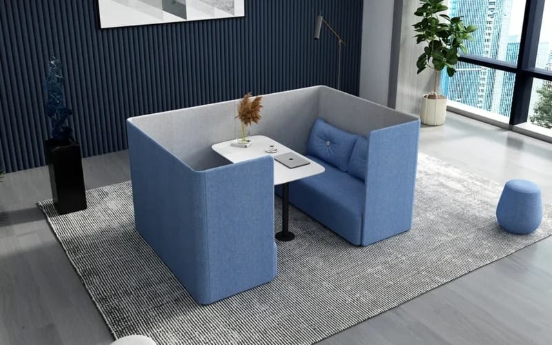 ENJOY 2-Seater Partition Sofa With Conversation Table