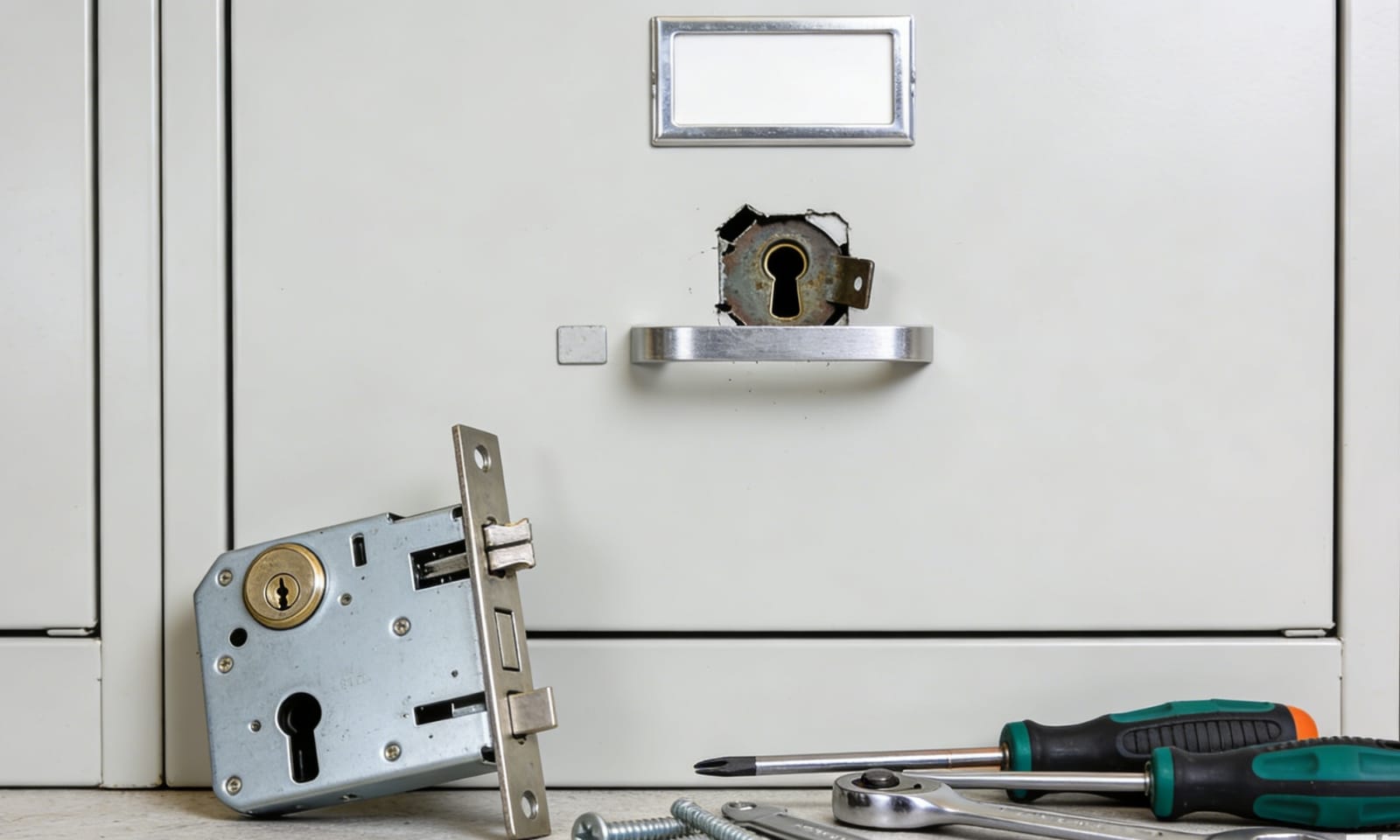 File Cabinet Lock Replacement