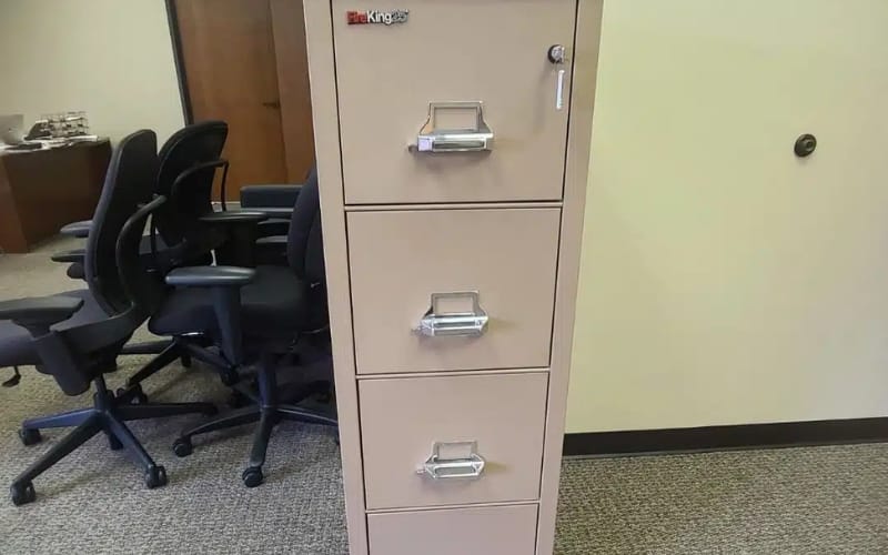 FireKing filing cabinet