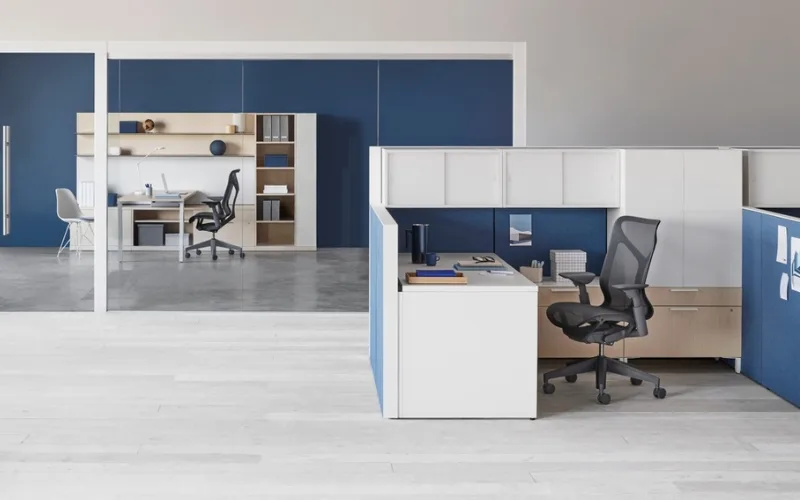 Divisória de escritório Herman Miller Canvas