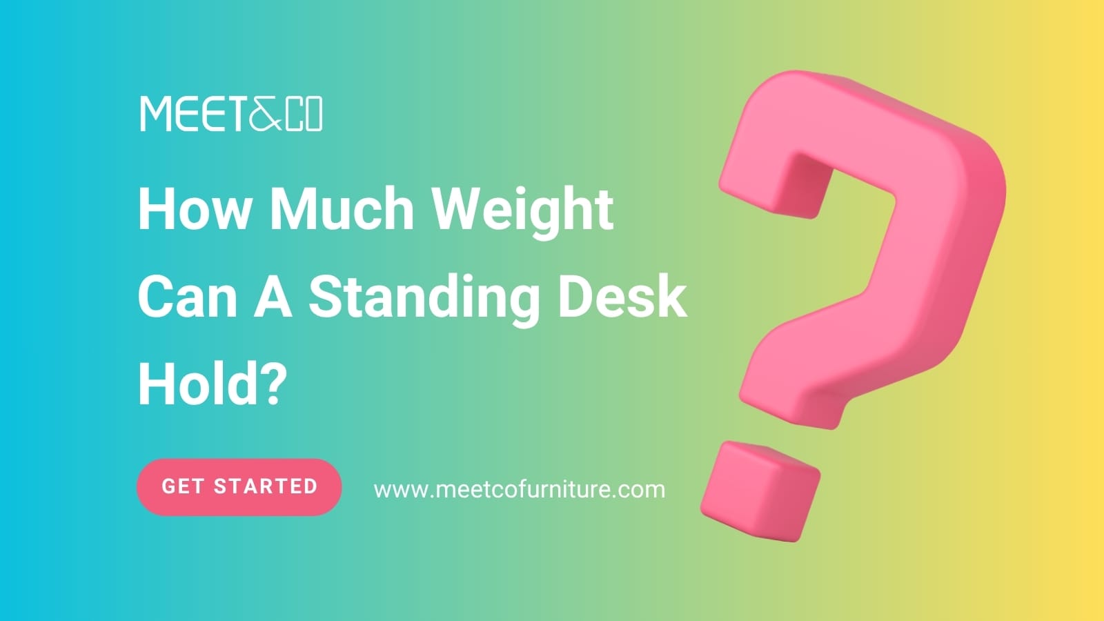 How Much Weight Can A Standing Desk Hold?