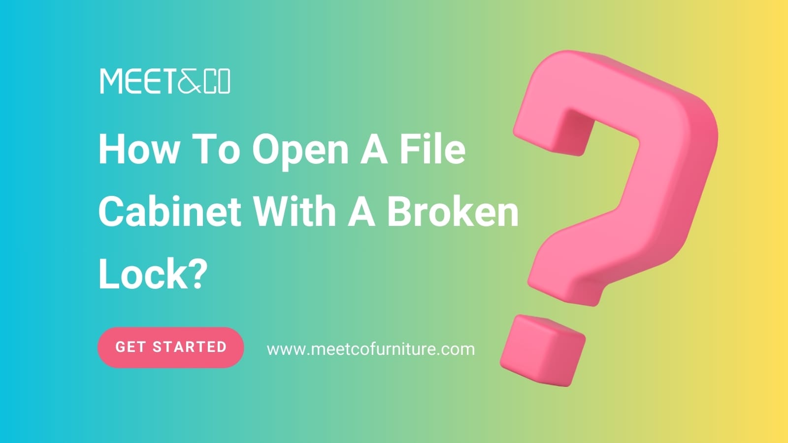 How To Open A File Cabinet With A Broken Lock?