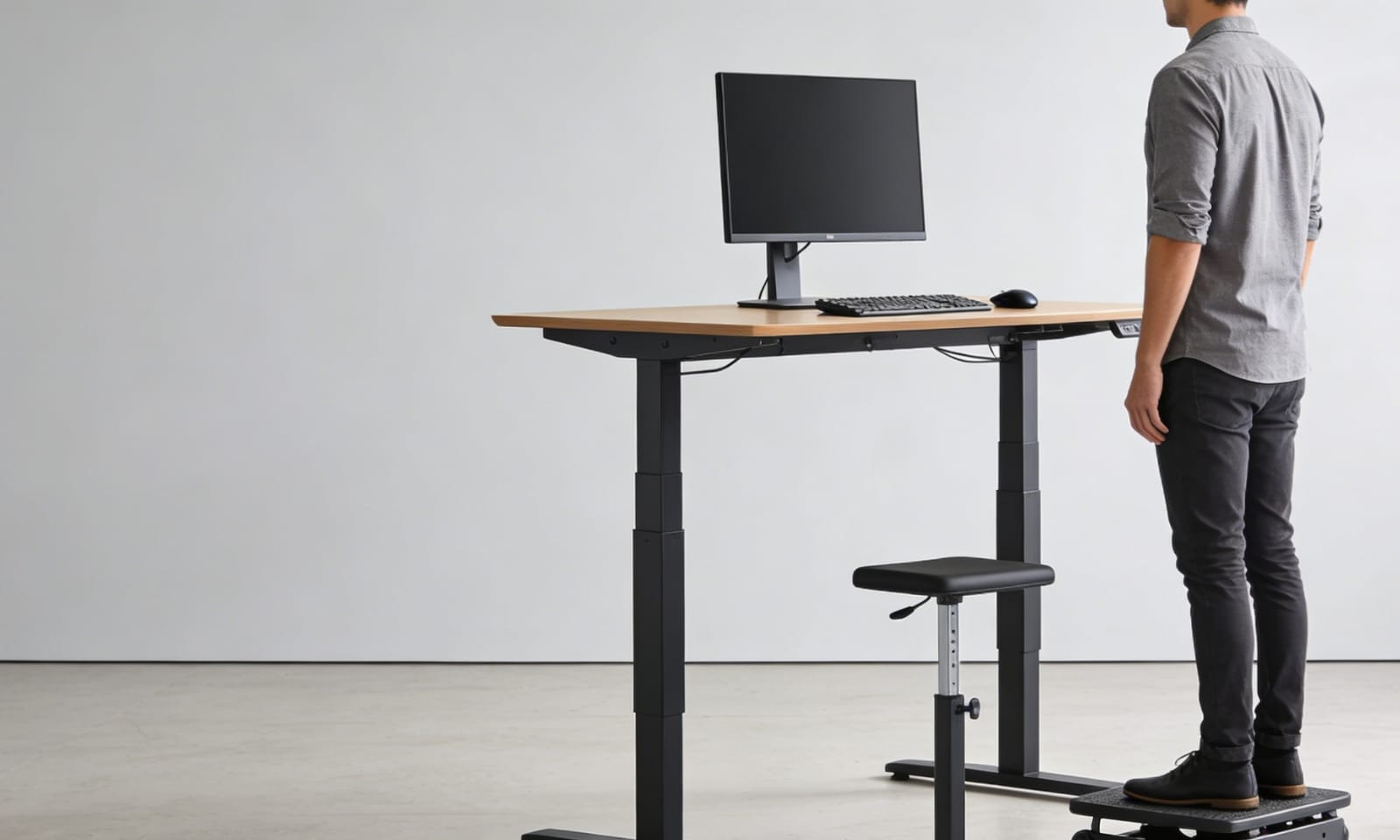 How To Properly Set Up An Ergonomic Standing Workstation
