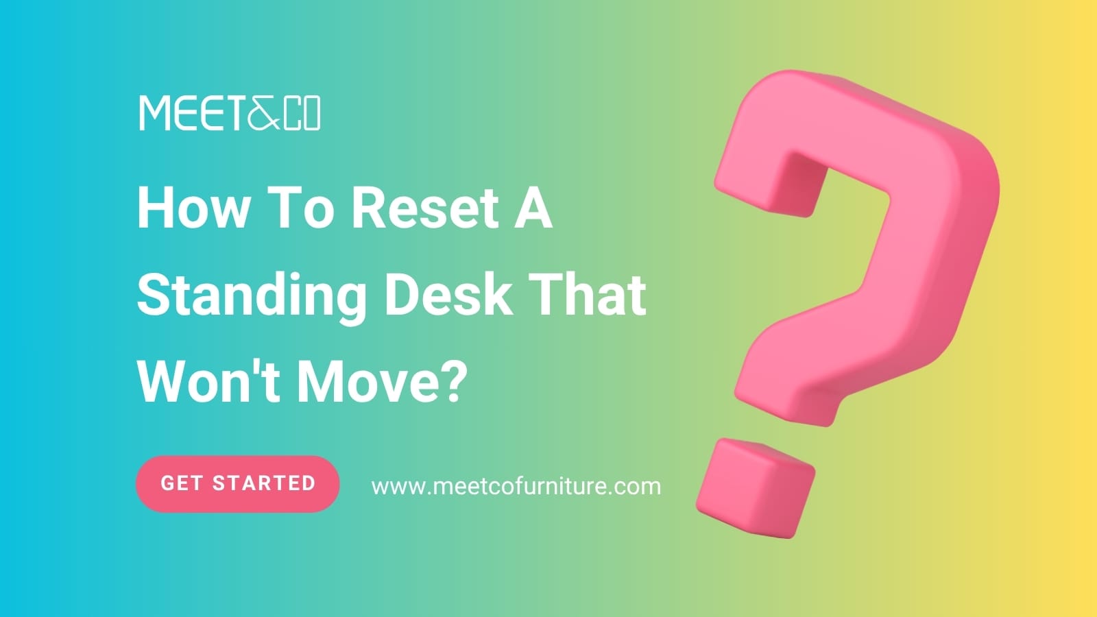 How To Reset A Standing Desk That Won’t Move?