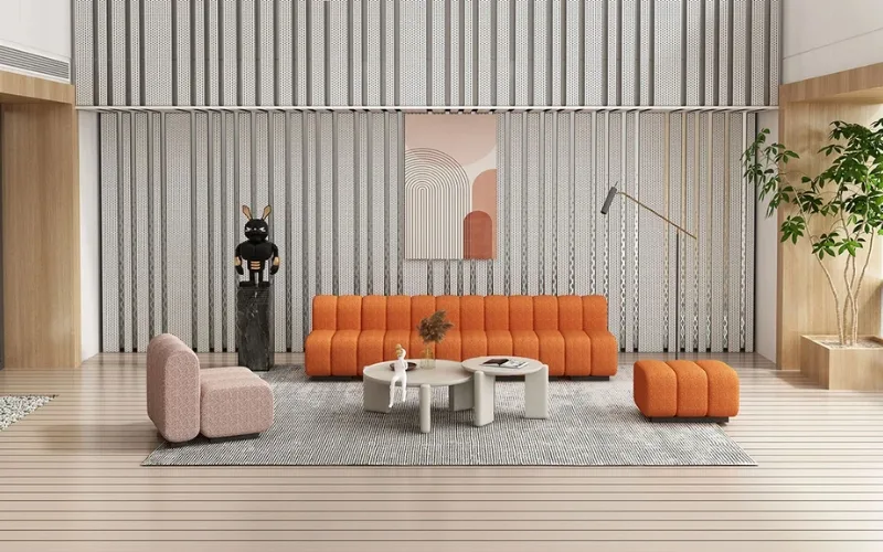 Principais características dos sofás de tecido de alto desempenho