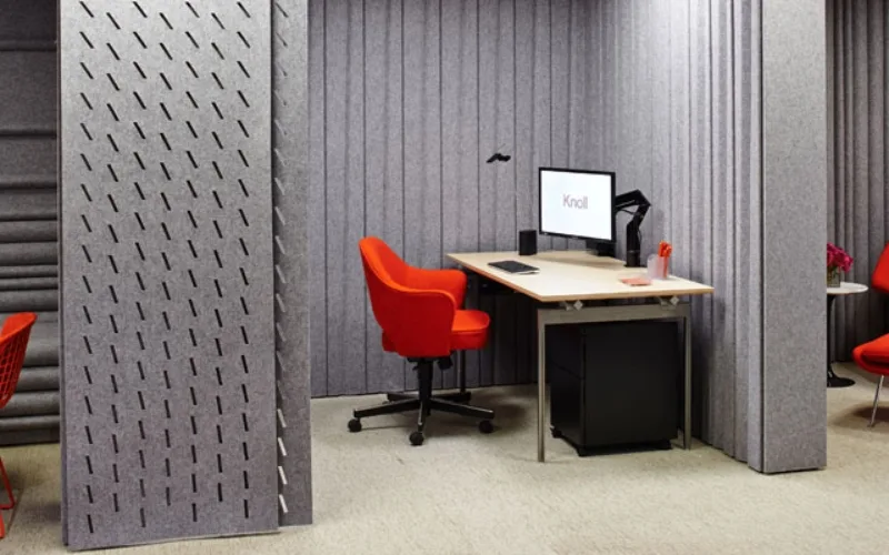 Painéis modulares Knoll Divisio