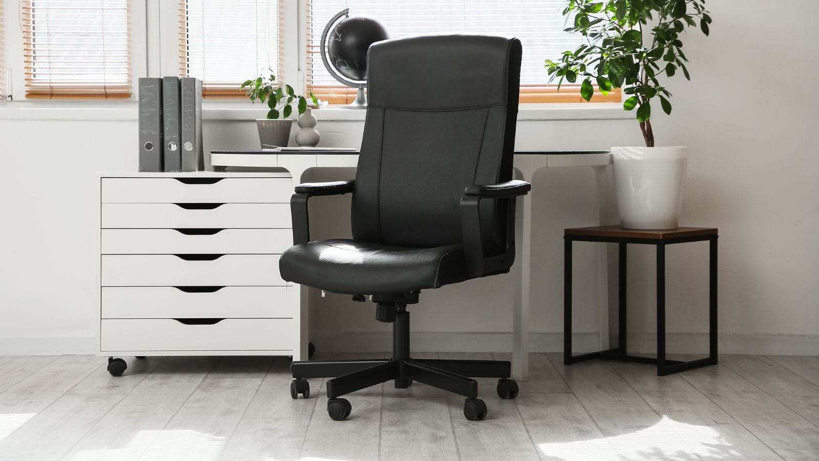 leather office chair