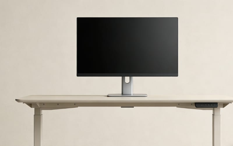 Monitor Placement and Eye Level For The Standing Workstation