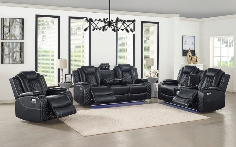 Orion Recliner Leather Sofa