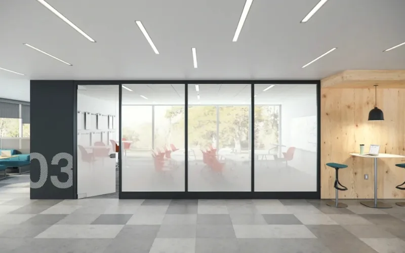 Painéis de parede de privacidade Steelcase