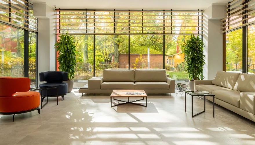 sala de espera moderna