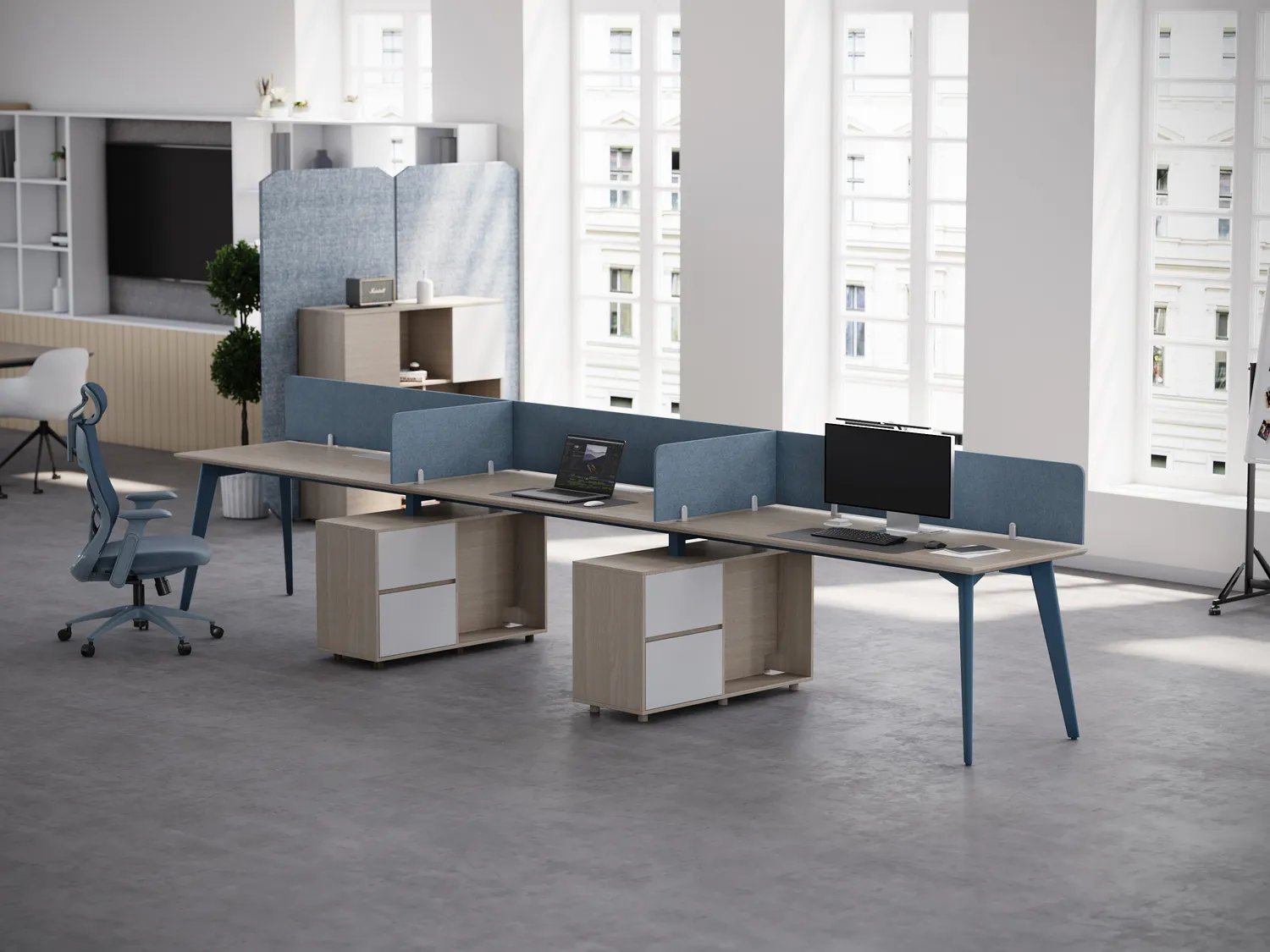 Reco Series D Office Workstation