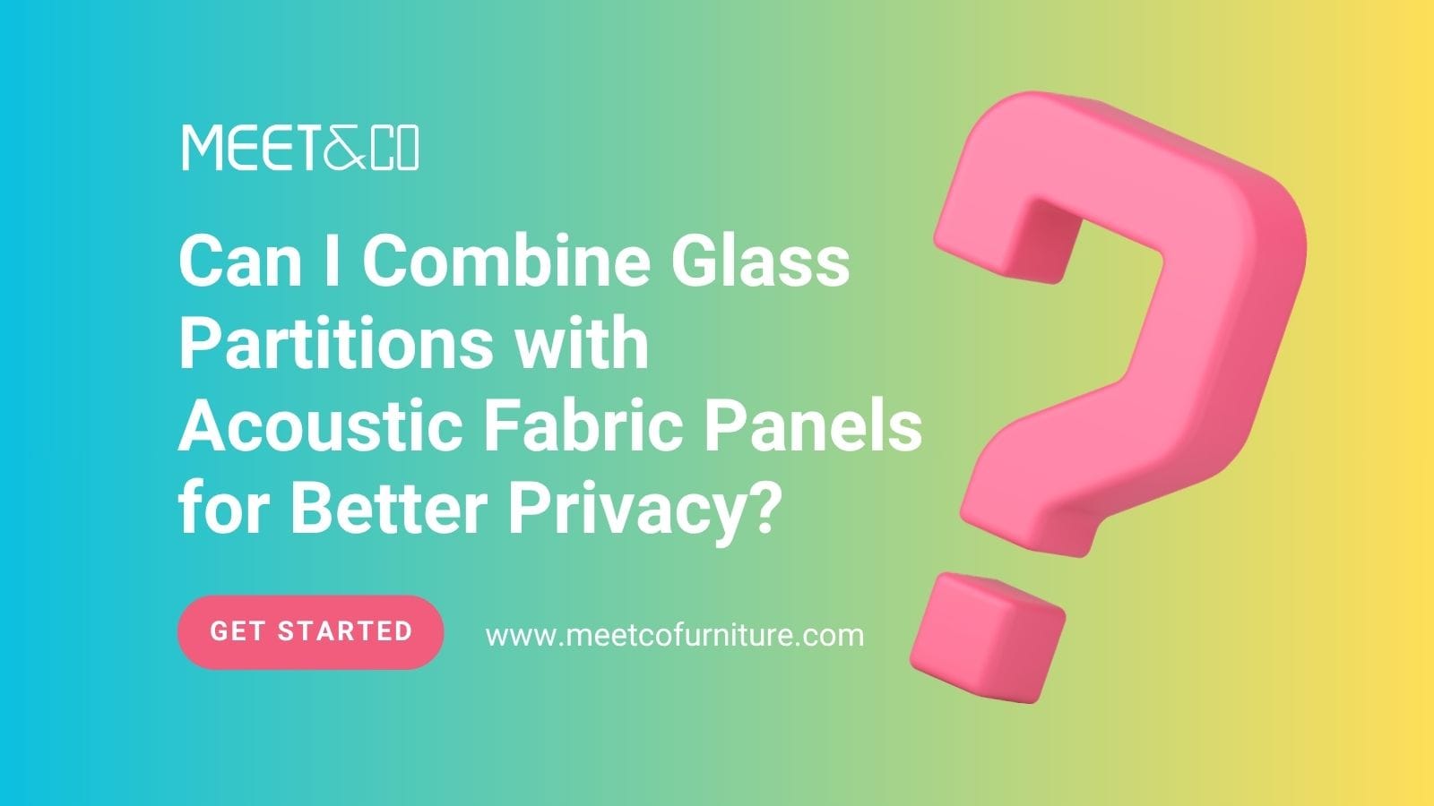 Can I Combine Glass Partitions with Acoustic Fabric Panels for Better Privacy