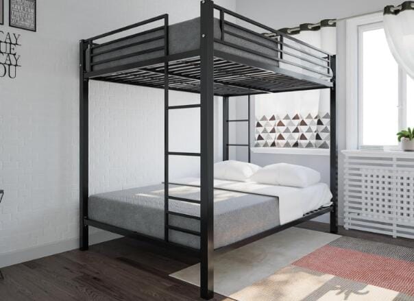DHP Metal Full Over Full Bunk Bed