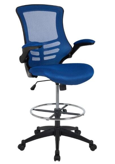 Flash Furniture Ergonomic Stool with Foot Ring