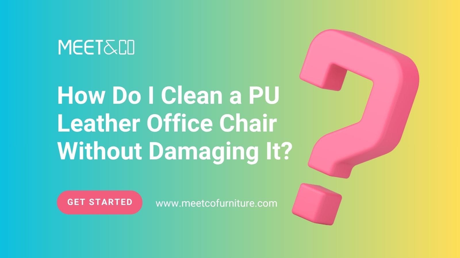 Clean a PU Leather Office Chair