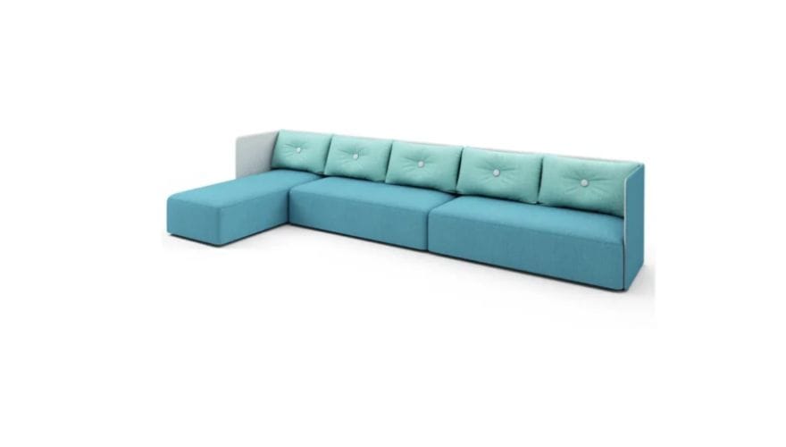 Meet&Co Enjoy Low Back 3-Seater Sofa