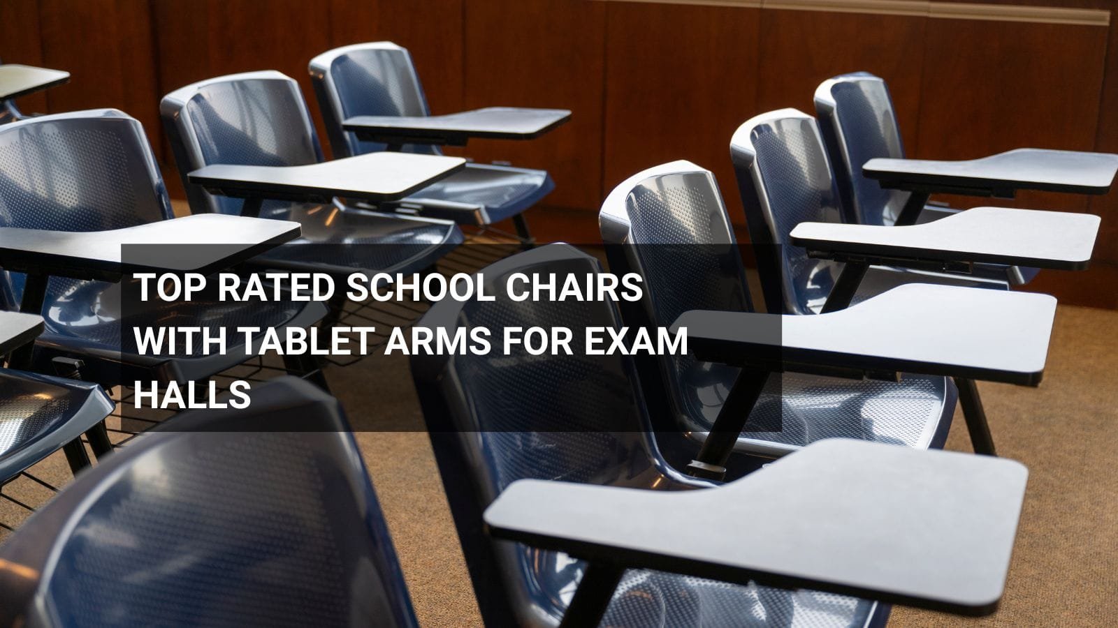 School Chairs With Tablet Arms