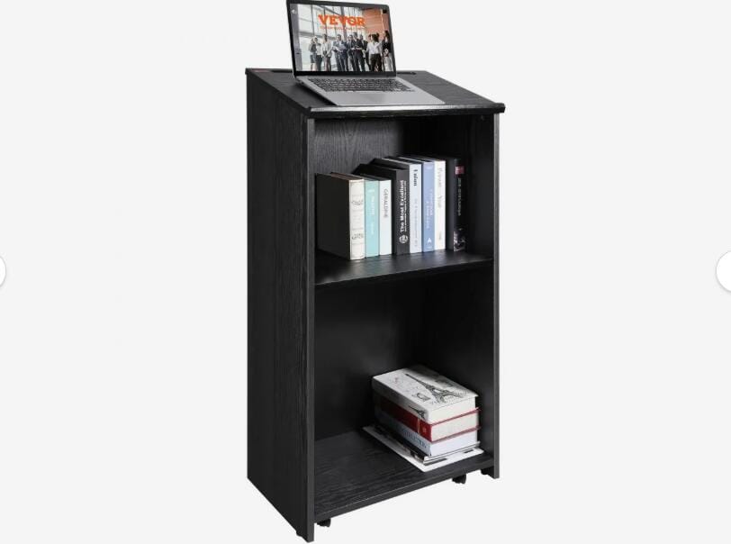 VEVOR Mobile Podium Stand