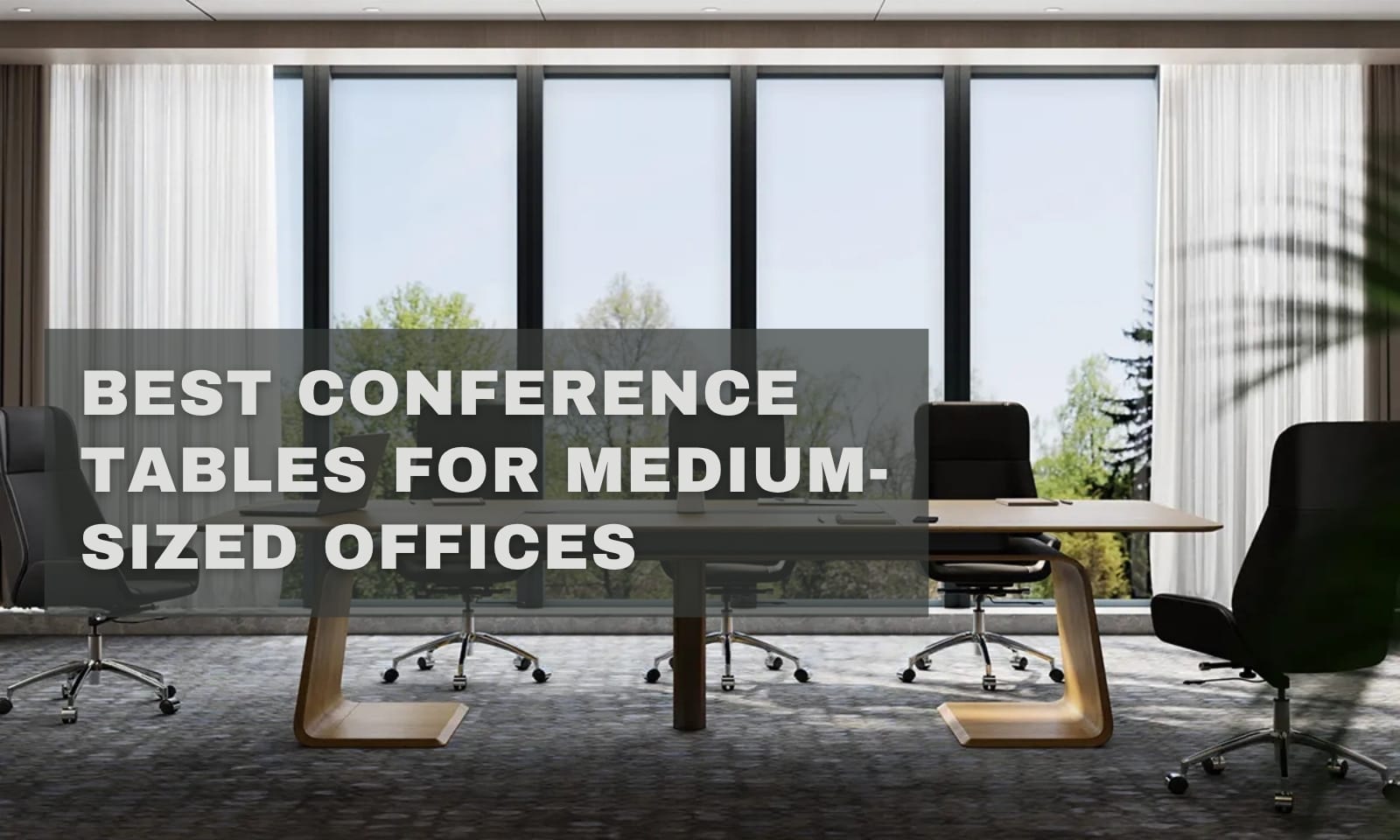 Best Conference Tables for Medium-Sized Offices: 8-12 Person