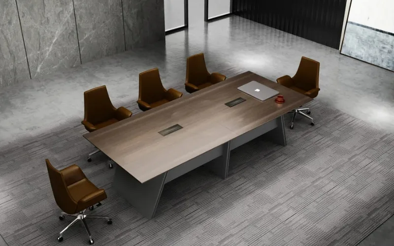 Como escolher o layout certo para uma mesa de conferência