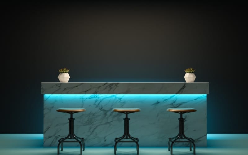 luxury bar table