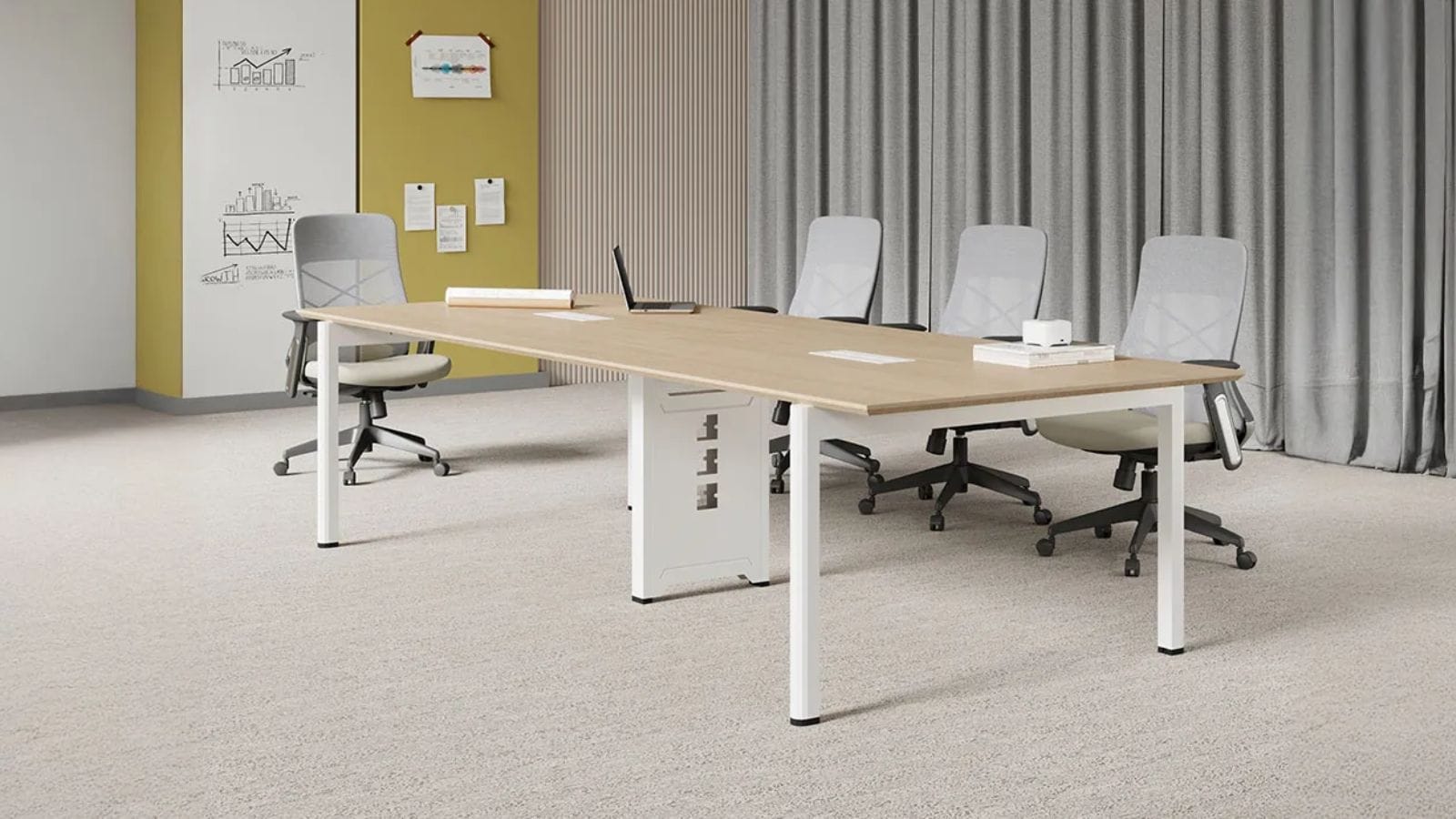 meetco conference table and chairs