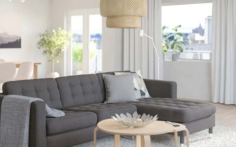 Sofá MORABO com espreguiçadeira da IKEA