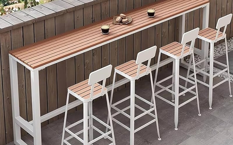 Narrow & Railing Bar Tables