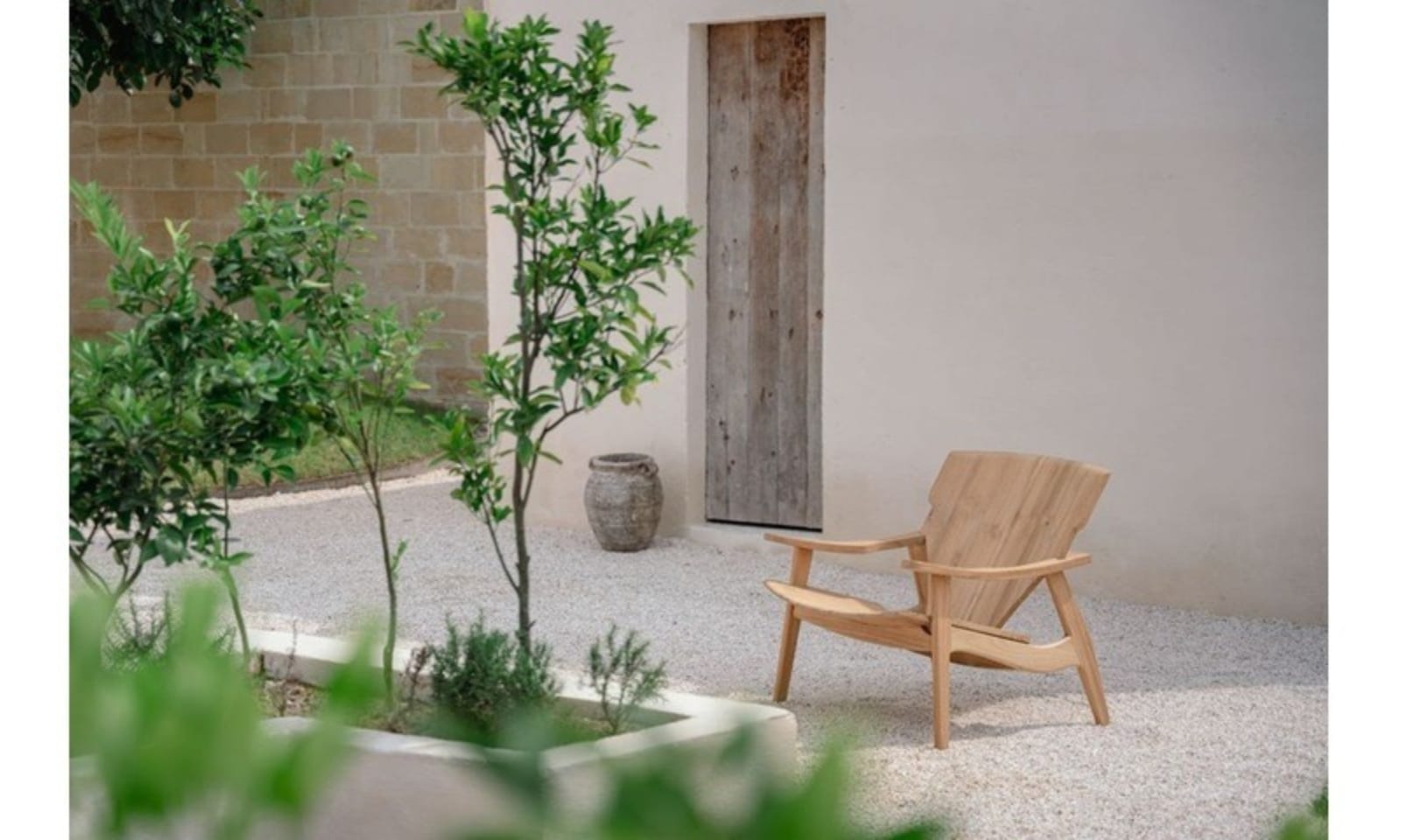 New launch Marin Teak Lounge Chair