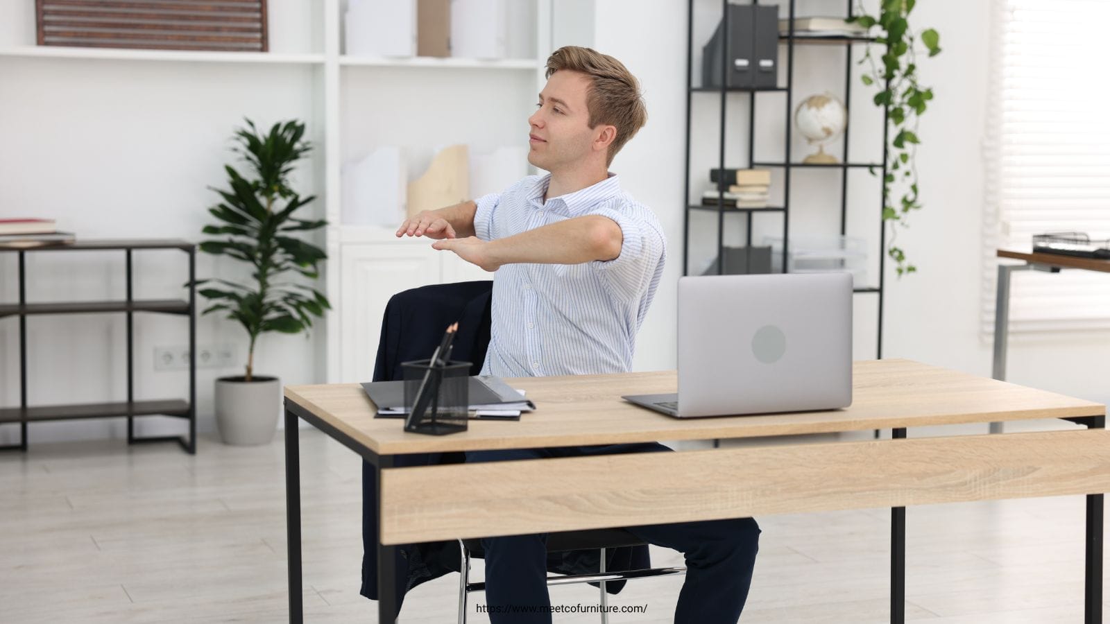 office Chair Exercises for men