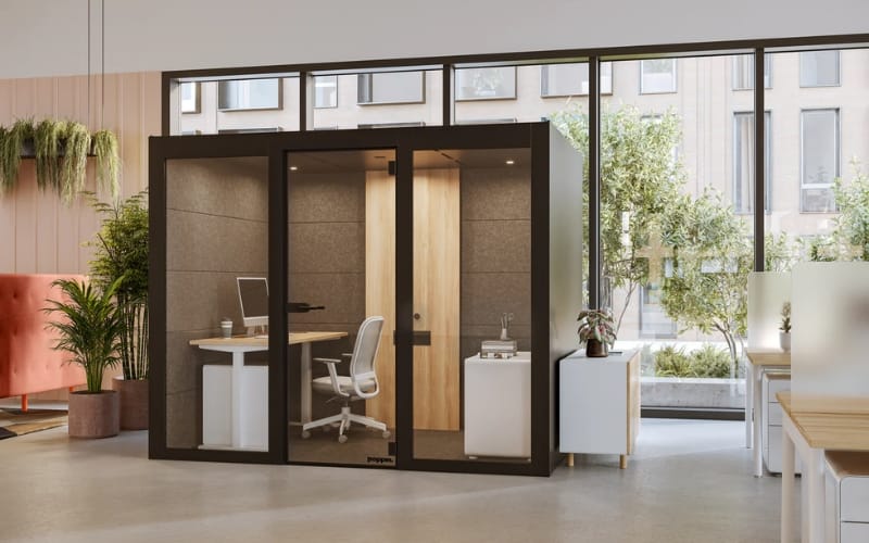 Poppin office phone pod