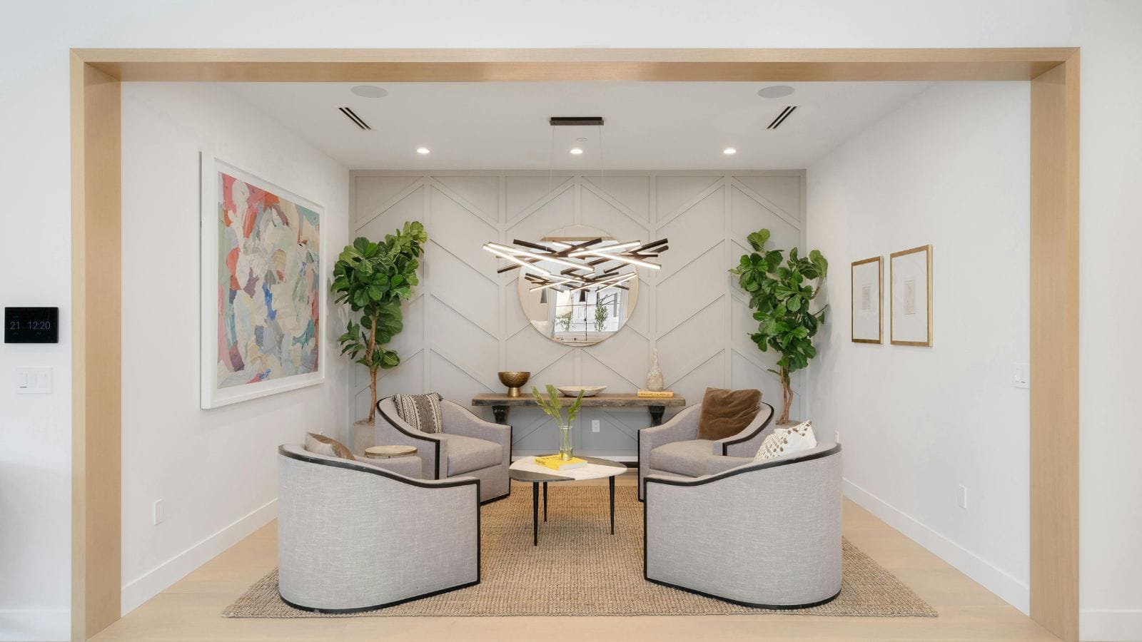 small waiting room
