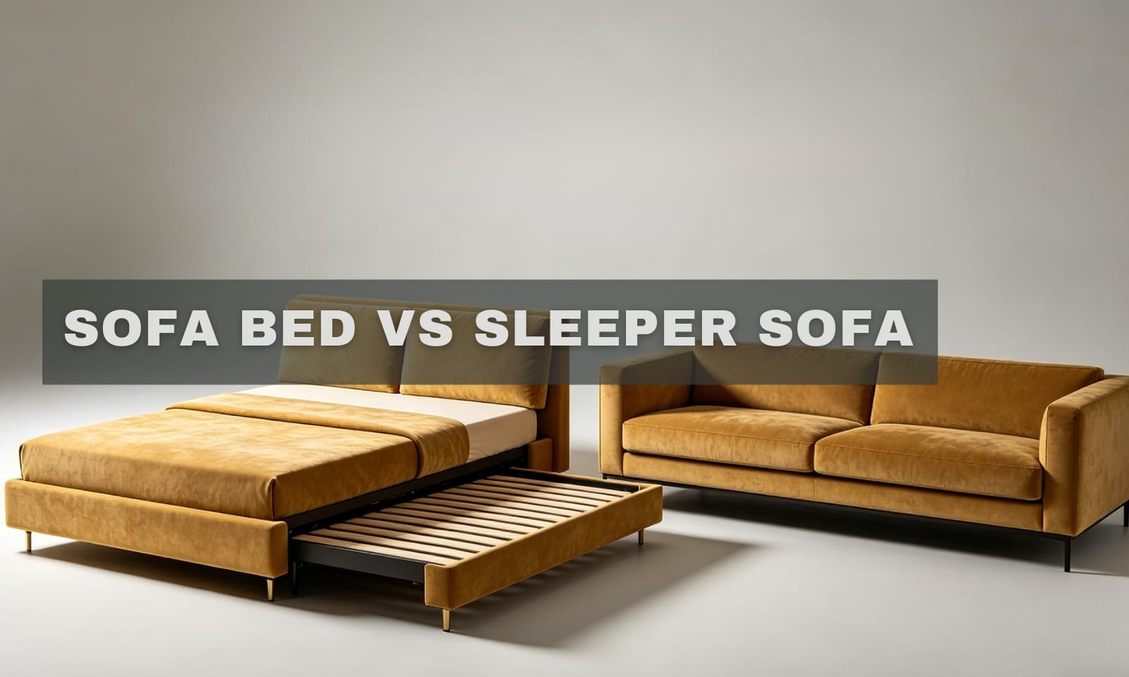 Sofa Bed vs Sleeper Sofa for Guests