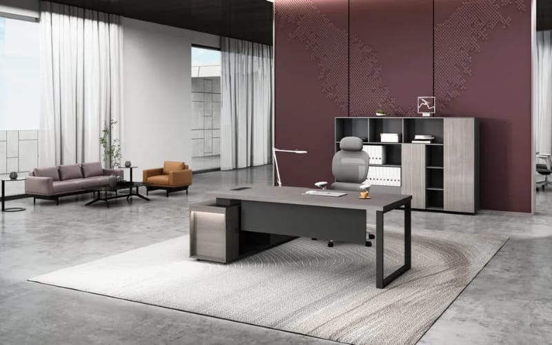 Warnock Series B L-Shaped Executive Desk