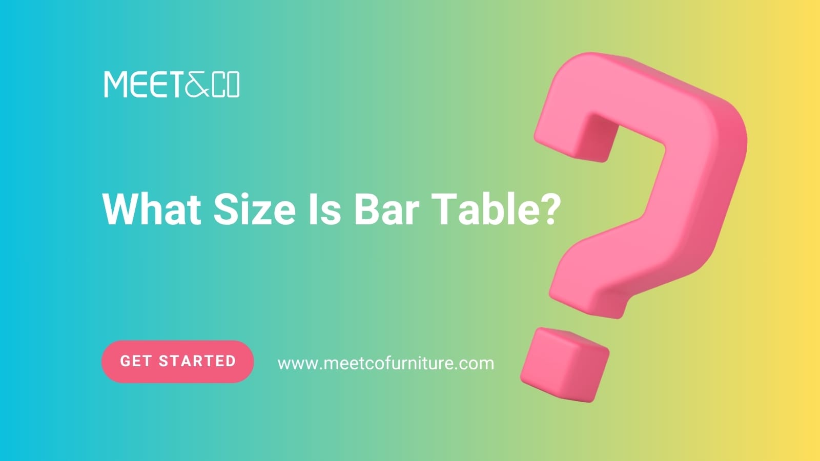 What Size Is Bar Table?