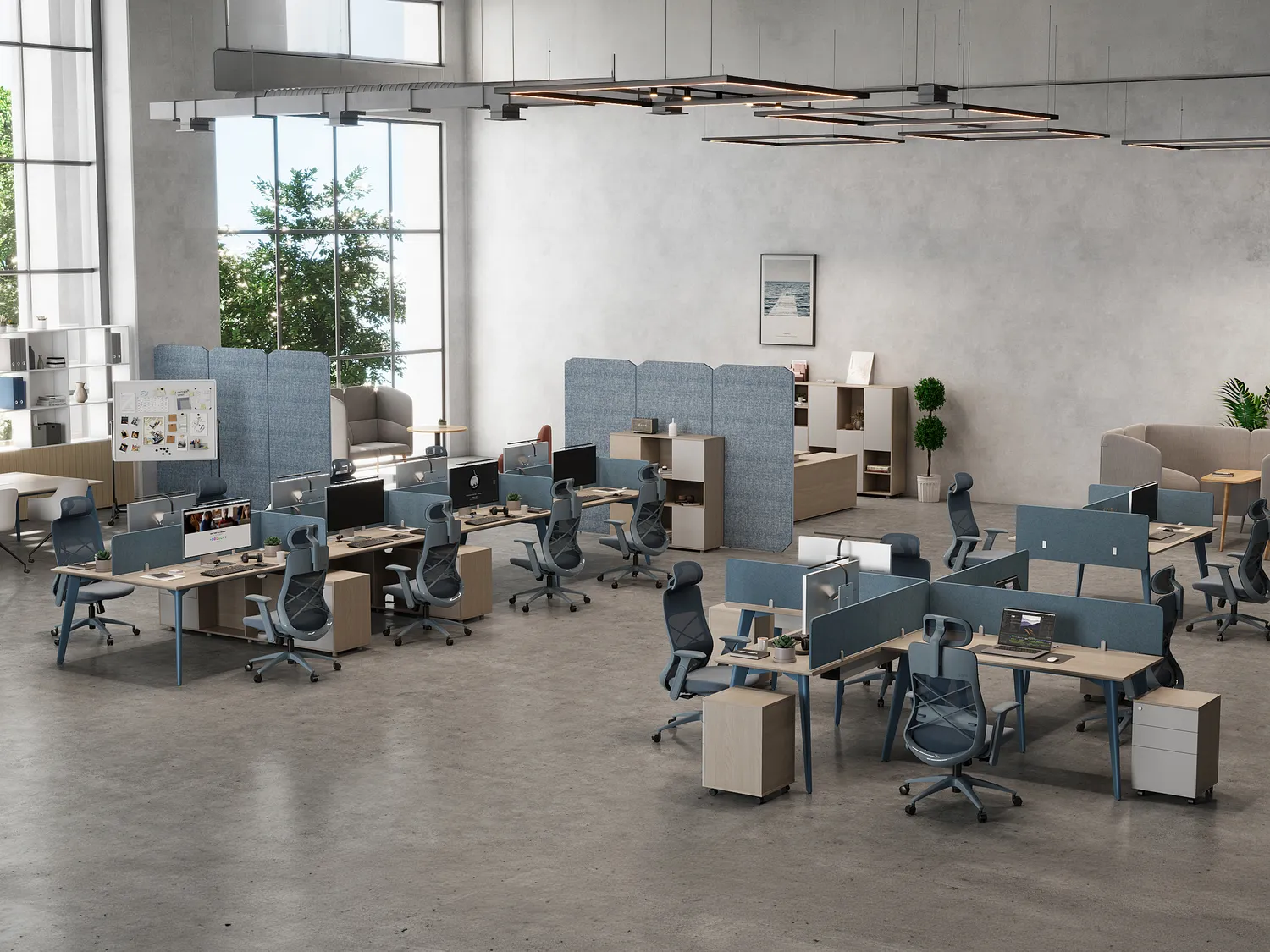 Reco Series D Office Workstation