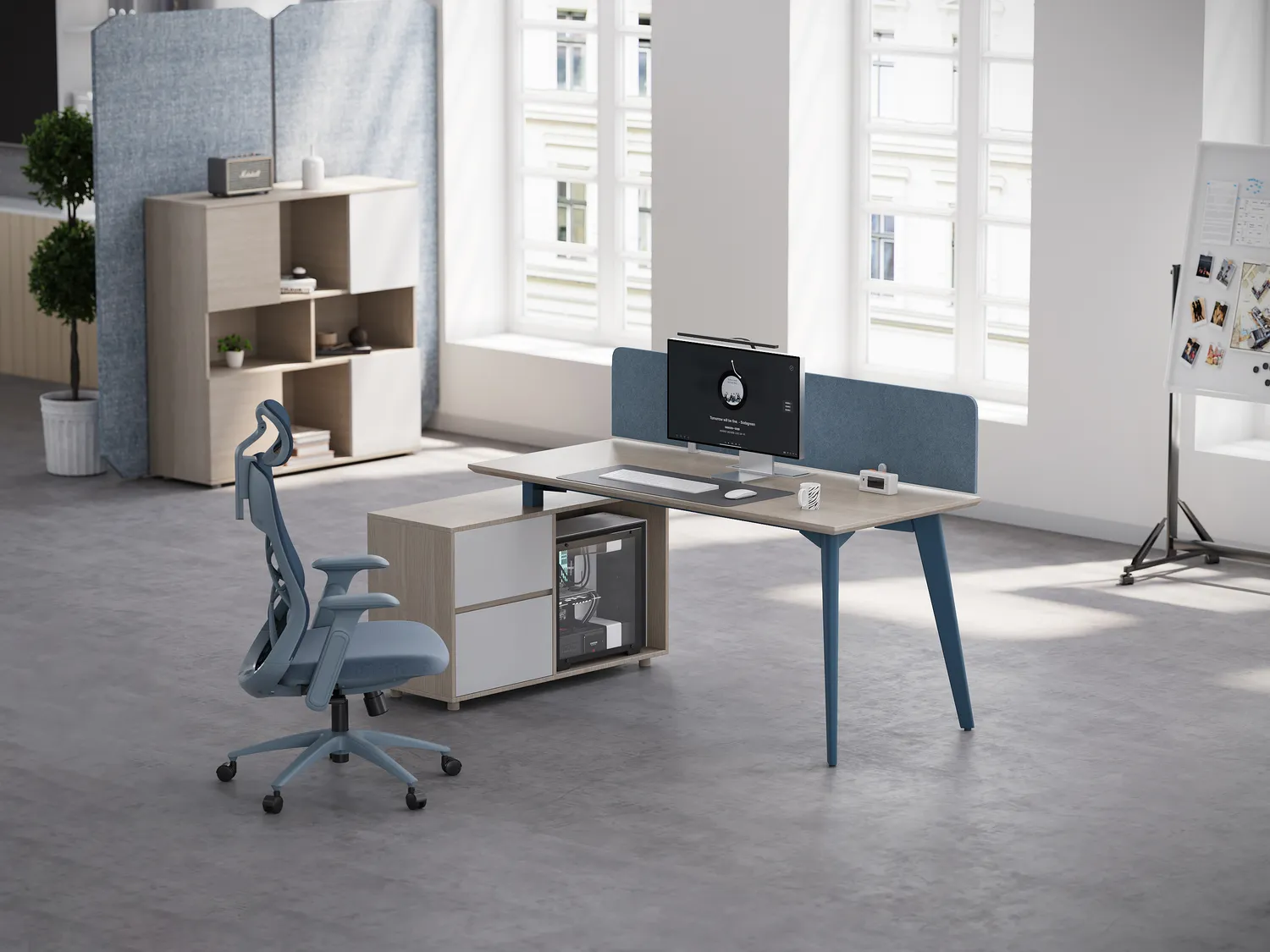 Reco Series D Office Workstation