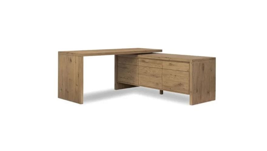 Arden L-Shape Storage Desk