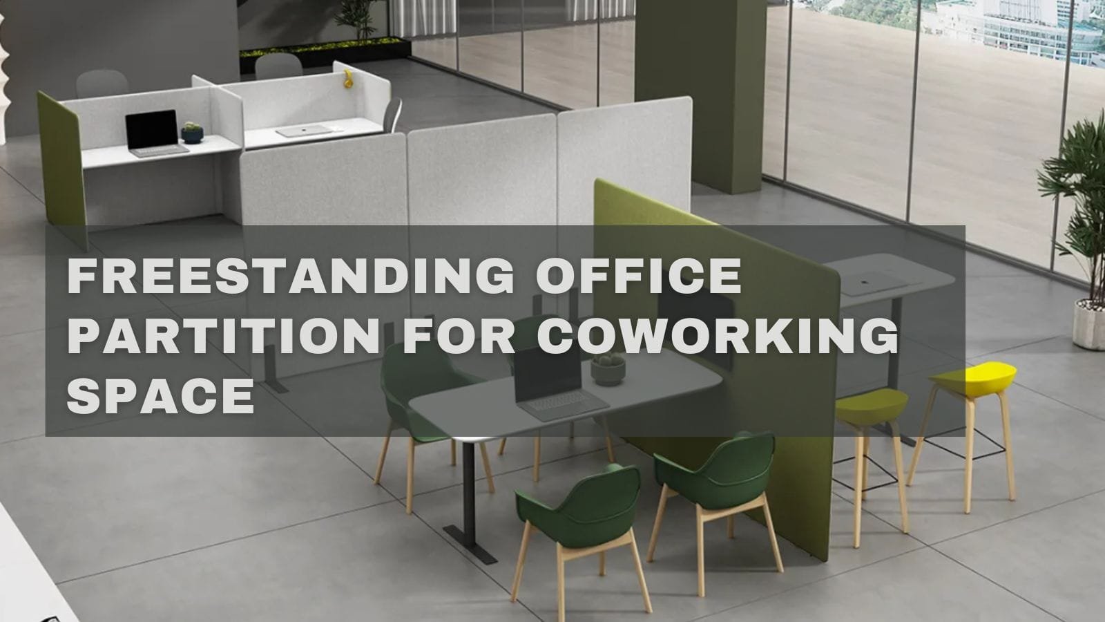 Freestanding Office Partition for Your Coworking Space