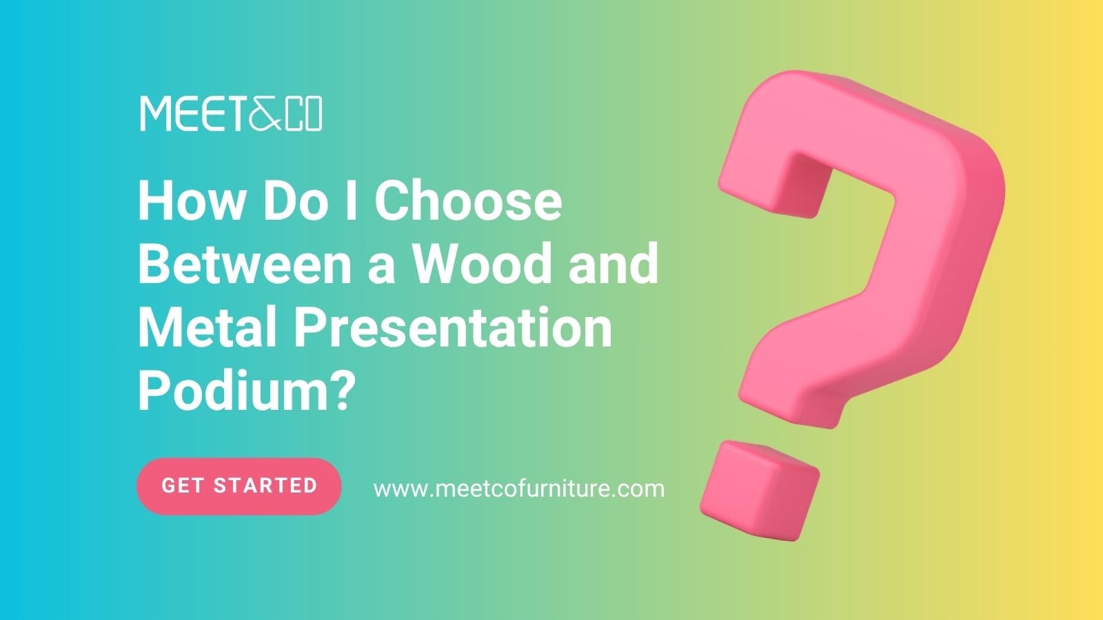 How Do I Choose Between a Wood and Metal Presentation Podium?