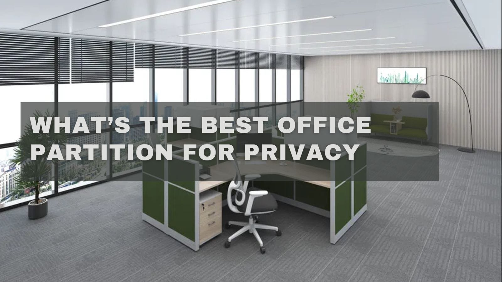 Office Partition for Privacy