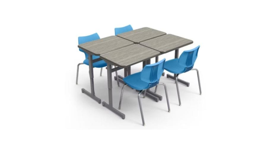 Silhouette Student Desk