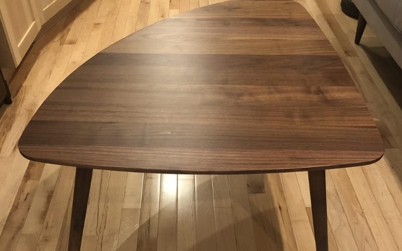 Article - Amoeba Wild Walnut Table