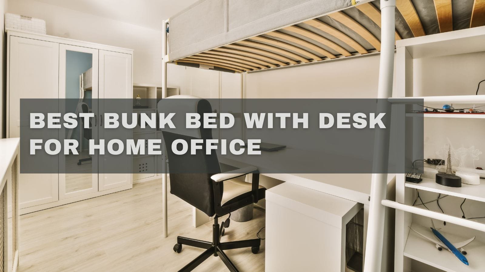 best bunk bed with desk for home office